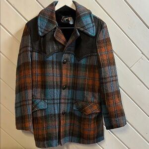 ESQUIRE Vintage Western Wool Jacket